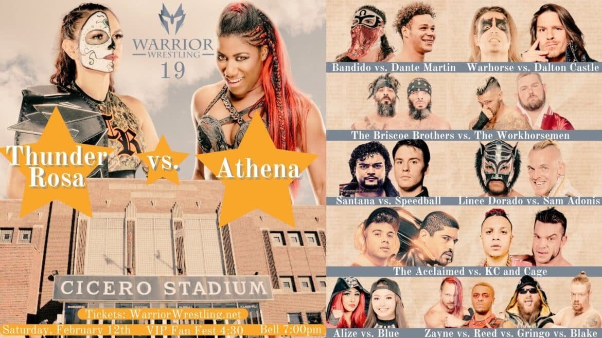 Warrior Wrestling 19 Card.jpg Warrior Wrestling 19 Card